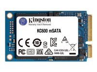 KINGSTON KC600 256Go SATA3 mSATA SSD