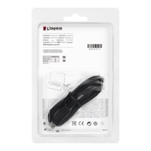 KINGSTON USB 3.2 Gen1 Workflow Dual-Slot microSDHC/SDXC UHS-II Card Reader
