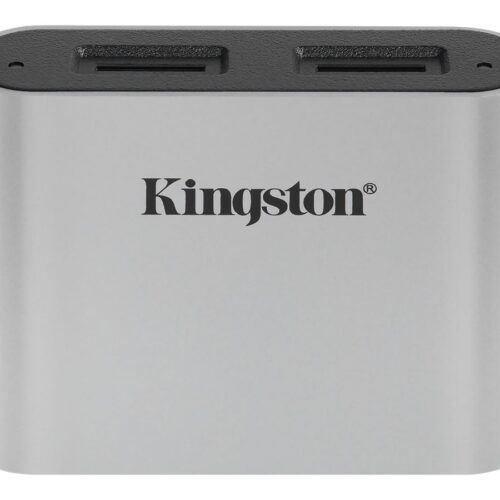 KINGSTON USB 3.2 Gen1 Workflow Dual-Slot microSDHC/SDXC UHS-II Card Reader