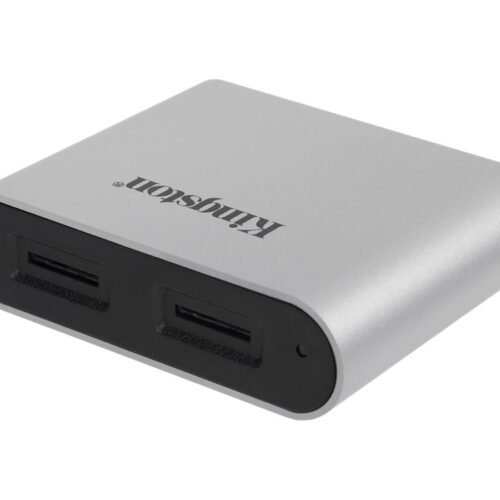 KINGSTON USB 3.2 Gen1 Workflow Dual-Slot microSDHC/SDXC UHS-II Card Reader