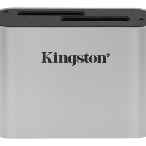 KINGSTON USB 3.2 Gen1 Workflow Dual-Slot SDHC/SDXC UHS-II Card Reader