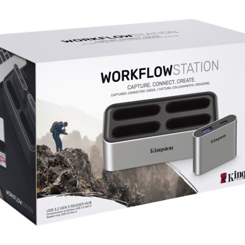 KINGSTON USB 3.2 Gen2 Workflow Station Dock w/5G USB-A/C Hub