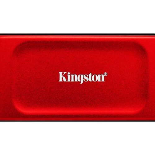 KINGSTON XS1000R 1To SSD Pocket-Sized USB 3.2 Gen 2 External Solid State Drive Red