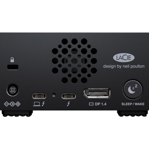 LACIE 1big Dock 16TB Thunderbolt 3 + USB 3.1 8.9cm 3.5inch for MAC & PC – gray