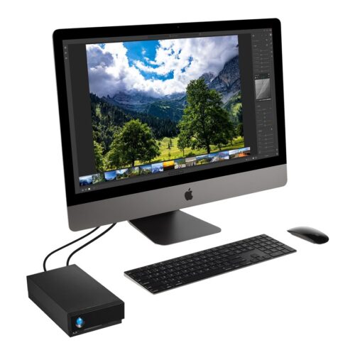 LACIE 1big Dock 16TB Thunderbolt 3 + USB 3.1 8.9cm 3.5inch for MAC & PC – gray