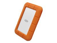 LACIE RUGGED 1To USB-C USB3.0 résistant aux chutes. compressements et à la pluie. utilisation tout terrain. orange
