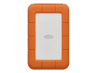 LACIE RUGGED 2To USB-C USB3.0 résistant aux chutes. compressements et à la pluie. utilisation tout terrain. orange