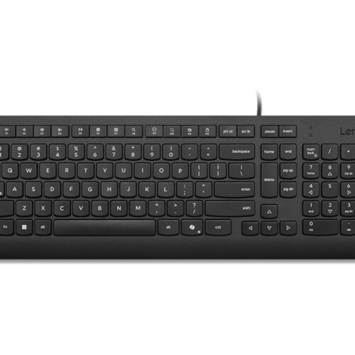 LENOVO Essential Wired Keyboard – U.S. English with Euro symbol