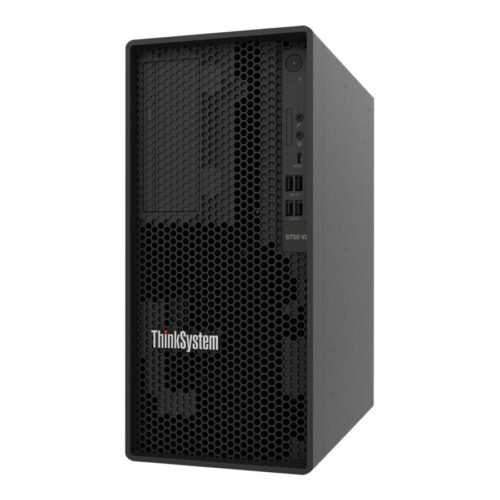 LENOVO ISG ST50 V2 Xeon E-2374G 4C 3.7GHz 8Mo Cache 80W SW RAID 2x960Go Micron 5400 Pro SSD 1x16Go 500W