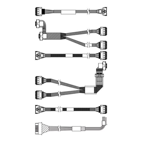 LENOVO ISG ThinkSystem SR650 V3 2.5p Chassis Front BP1 NVMe Cable Kit