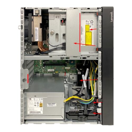 LENOVO ISG ThinkSystem ST50 V2 Xeon E-2356G 6C 3.2GHz 12MB Cache 80W SW RAID 1x16GO SATA 500W No DVD