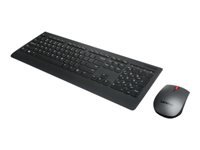 Lenovo Professional Combo – Ensemble clavier et souris – sans fil – 2.4 GHz – Français
