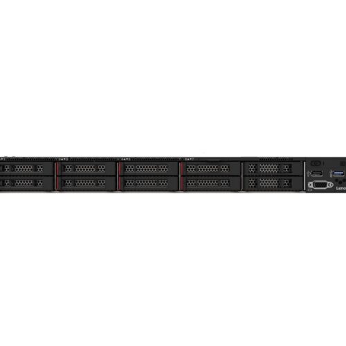 LENOVO SR250 V3 Xeon E-2434 4C 34GHz 8Mo Cache/55W 1x16Go O/B 25 HS 8 SW RAID HS 800W Titanium XCC2 Platinum Rails
