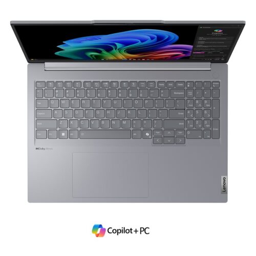 LENOVO ThinkBook 16 – G7 – 16p WUXGA – Qualcomm – Snapdragon X Plus – W11Pro – 32GB RAM – 1TB SSD – 3YR sur site – Copilot+ PC
