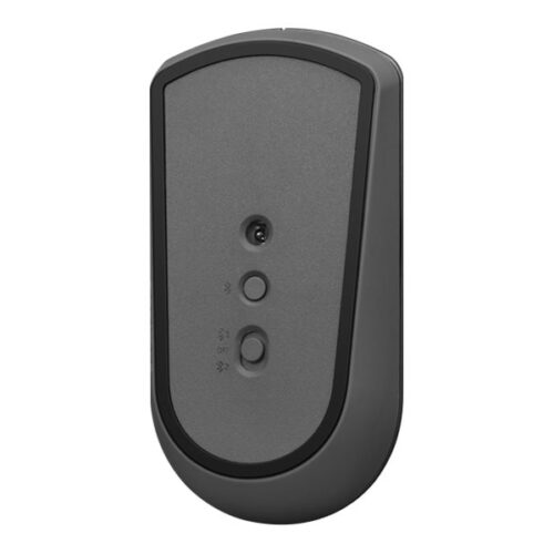 LENOVO ThinkBook Silent – Souris – droitiers et gauchers – bleu optique – 3 boutons – sans fil – Bluetooth 5.0 – gris de fer