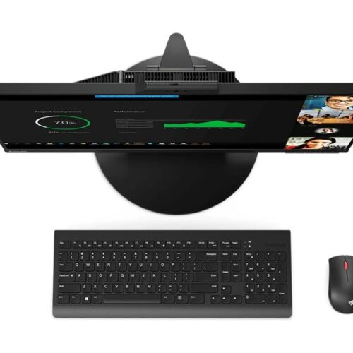 LENOVO ThinkCentre – Tiny-In-One 27 – 27p QHD – LCD – 16:9 1000:1 350nits 14ms – Webcam – HDMI – VGA – USB-B