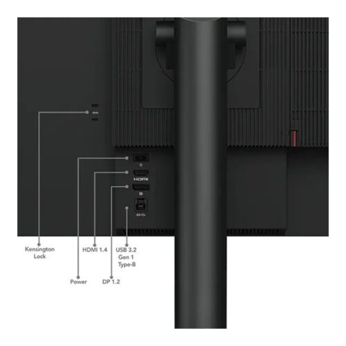 LENOVO ThinkCentre TIO24 Gen 5 23.8p IPS 1920×1080 16:9 250cd/m2 HDMI DP USB – ThinkRed