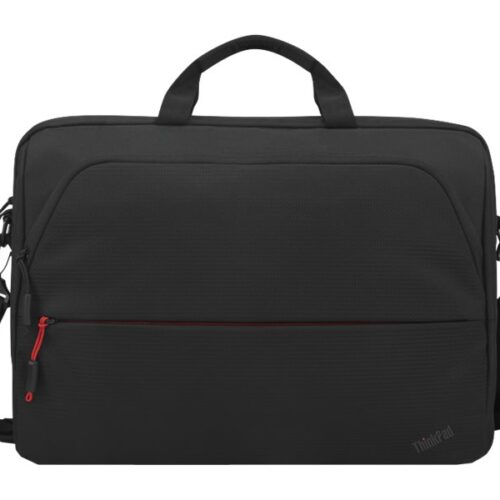 Lenovo ThinkPad Essential Topload (Eco) – Sacoche pour ordinateur portable – 16p – Noir avec des touches de rouge – ThinkRed