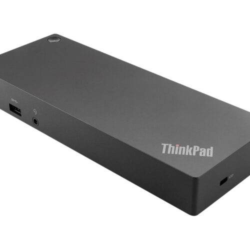 LENOVO ThinkPad Hybrid USB-C avec USB-A Dock – Station daccueil – USB-C – 2 x HDMI, 2 x DP – GigE – 135 Watt – ThinkRed