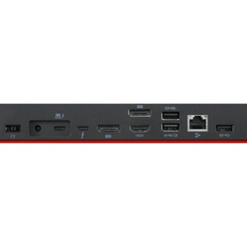 LENOVO ThinkPad Thunderbolt 4 WorkStation Dock – Thunderbolt 4 – HDMI, 2 x DP, 2 x Thunderbolt – 1GbE – 300 Watt
