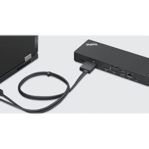 LENOVO ThinkPad Thunderbolt 4 WorkStation Dock – Thunderbolt 4 – HDMI, 2 x DP, 2 x Thunderbolt – 1GbE – 300 Watt