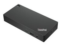LENOVO ThinkPad Universal USB-C Dock – Station d accueil – USB-C – HDMI 2 x DP – GigE – 90 Watt – ThinkRed
