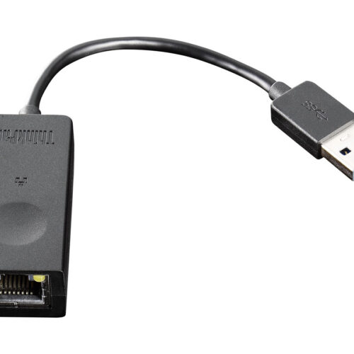 LENOVO ThinkPad USB 3.0 Ethernet adapter – Adaptateur réseau – USB 3.0 – Gigabit Ethernet – ThinkRed