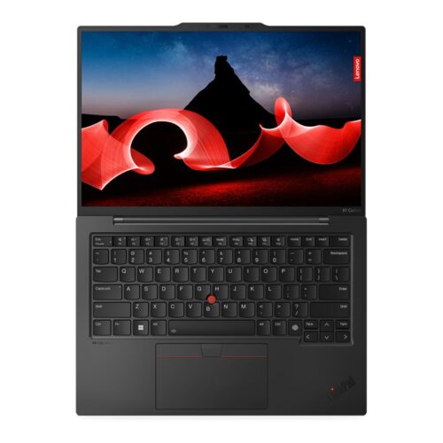 LENOVO ThinkPad – X1 Carbon – G12 – 14p WUXGA – Intel Core Ultra 7 – 155U – W11Pro – 16 Go RAM – 512 Go SSD – ThinkRed – PC IA
