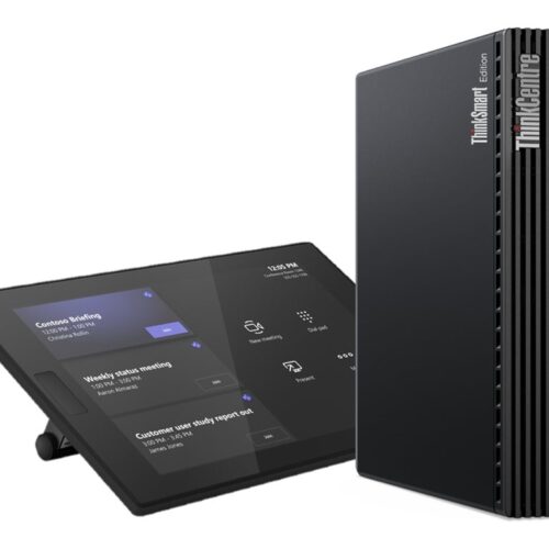 LENOVO ThinkSmart – Tiny – Kit de vidéo-conférence  – i3-13100T – 16GB RAM – 256Go SSD – 1YR Premier Support – Smart Collaboration