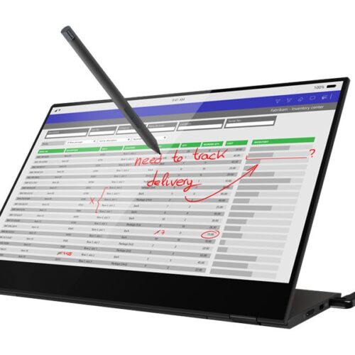 LENOVO ThinkVision M14T – 14p IPS FHD  – 1920×1080 16:9 700:1300cd/m2 – 6ms – 2xUSB3.1 – Type-C