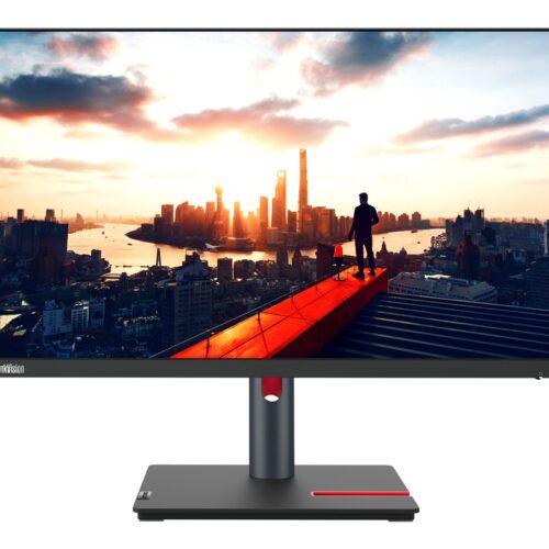 LENOVO ThinkVision P24h-30 23.8p Monitor USB Type-C HDMI DP 4xUSB 3.2 – ThinkRed