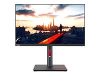 LENOVO ThinkVision P24h-30 23.8p Monitor USB Type-C HDMI DP 4xUSB 3.2 – ThinkRed