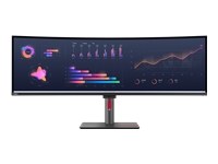 LENOVO ThinkVision P49w-30 49p IPS 5120×1440 32:9 60Hz 350cd/m2 4ms 2x HDMI DP 4xUSB 3.2 G1 USB-C 3.2 G1 USB-B 3.2 G1 RJ45 2x5W