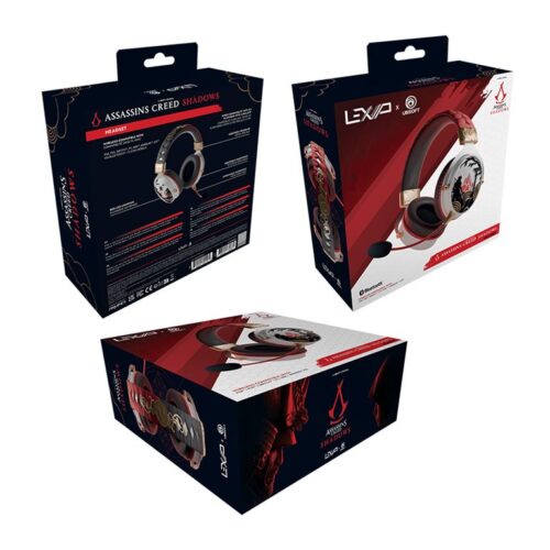 LEXIP X UBISOFT ASSASSINS CREED SHADOWS COFFRET MENTOR JEU PS5 CASQUE PORTE CASQUE