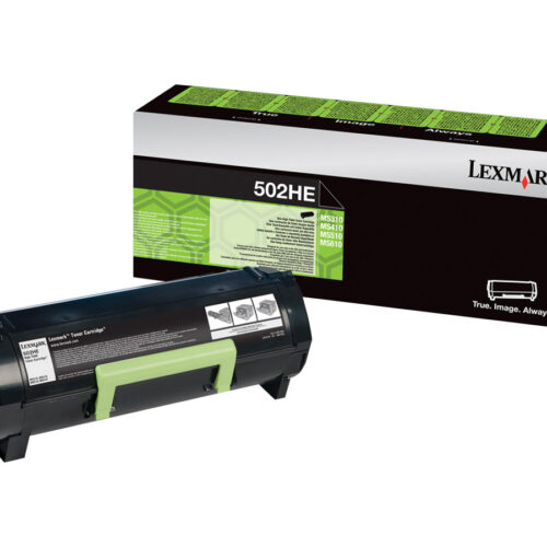 LEXMARK 502HE cartouche de toner noir capacité standard 5.000 pages pack de 1 corporate