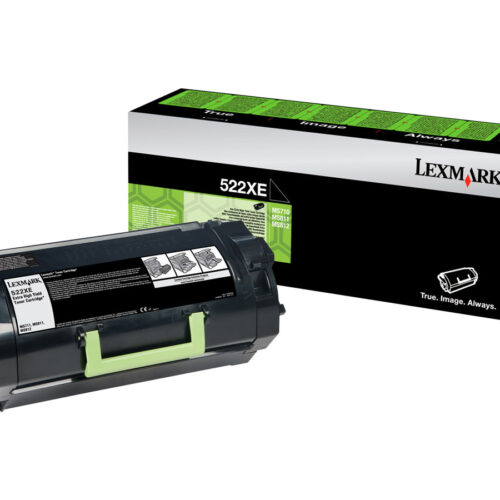 LEXMARK 522XE cartouche de toner noir très haute capacité 45.000 pages pack de 1