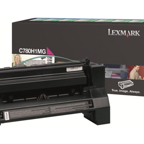 LEXMARK C782, X782e cartouche de toner magenta capacité standard 10.000 pages pack de 1 retour programme