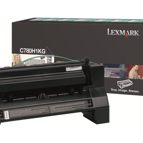 LEXMARK C782, X782e cartouche de toner noir capacité standard 10.000 pages pack de 1 retour programme