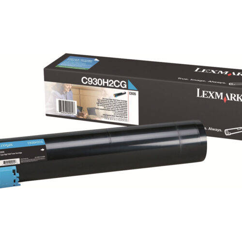 LEXMARK C935 cartouche de toner cyan capacité standard 24.000 pages pack de 1