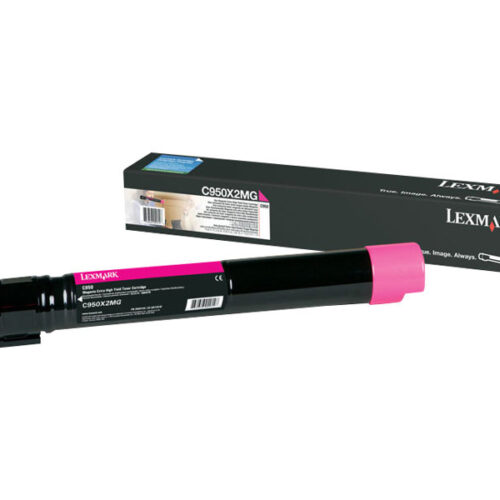 LEXMARK C950 cartouche de toner magenta capacité standard 24.000 pages pack de 1