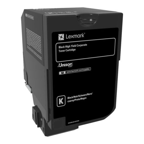 LEXMARK CS720 CS725 Cartouche de toner Corporate haute capacité Noire 20K