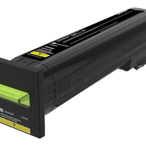 LEXMARK CS820 Cartouche de toner Return Programme très haute capacité Jaune 22K