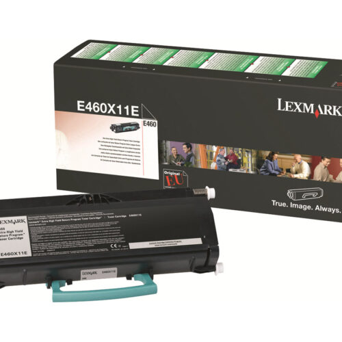 LEXMARK E460 cartouche de toner noir très haute capacité 15.000 pages pack de 1 retour programme