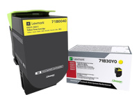 LEXMARK Standard Yellow Toner Cartridge