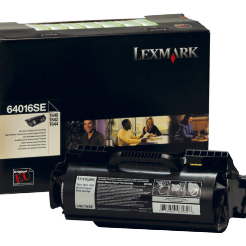 LEXMARK T640, T642, T644 cartouche de toner noir capacité standard 6.000 pages pack de 1 retour programme