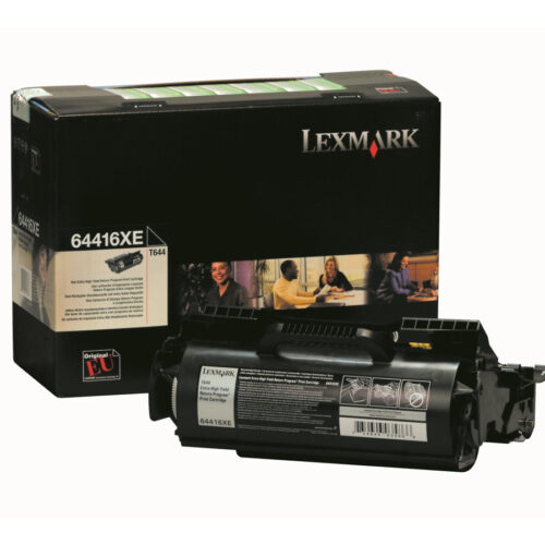 LEXMARK T644 cartouche de toner noir très haute capacité 32.000 pages pack de 1 retour programme
