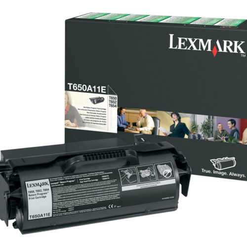 LEXMARK T65X cartouche de toner noir capacité standard 7.000 pages pack de 1 retour programme