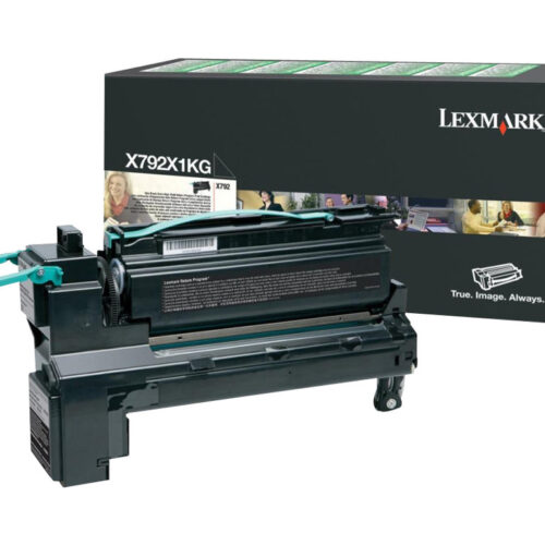 LEXMARK X792 toner noir rendement très élevé 20.000 pages pack de 1 retour program