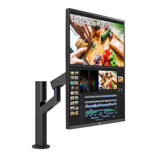 LG 28MQ780-B ergo Écran LED – 28″-  2560 x 2880 SDQHD @ 60 Hz – Nano IPS – 300 cd/m² – 1000:1 – HDR10 – 5 ms – 2xHDMI,DP, USB-C, HP