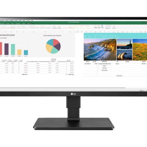 LG 29BN650-B – Écran LED – 29″ – 2560 x 1080 UWFHD @ 75 Hz – AH-IPS – 350 cd/m² – 1000:1 – 5 ms – 2xHDMI, DisplayPort – haut-parleur